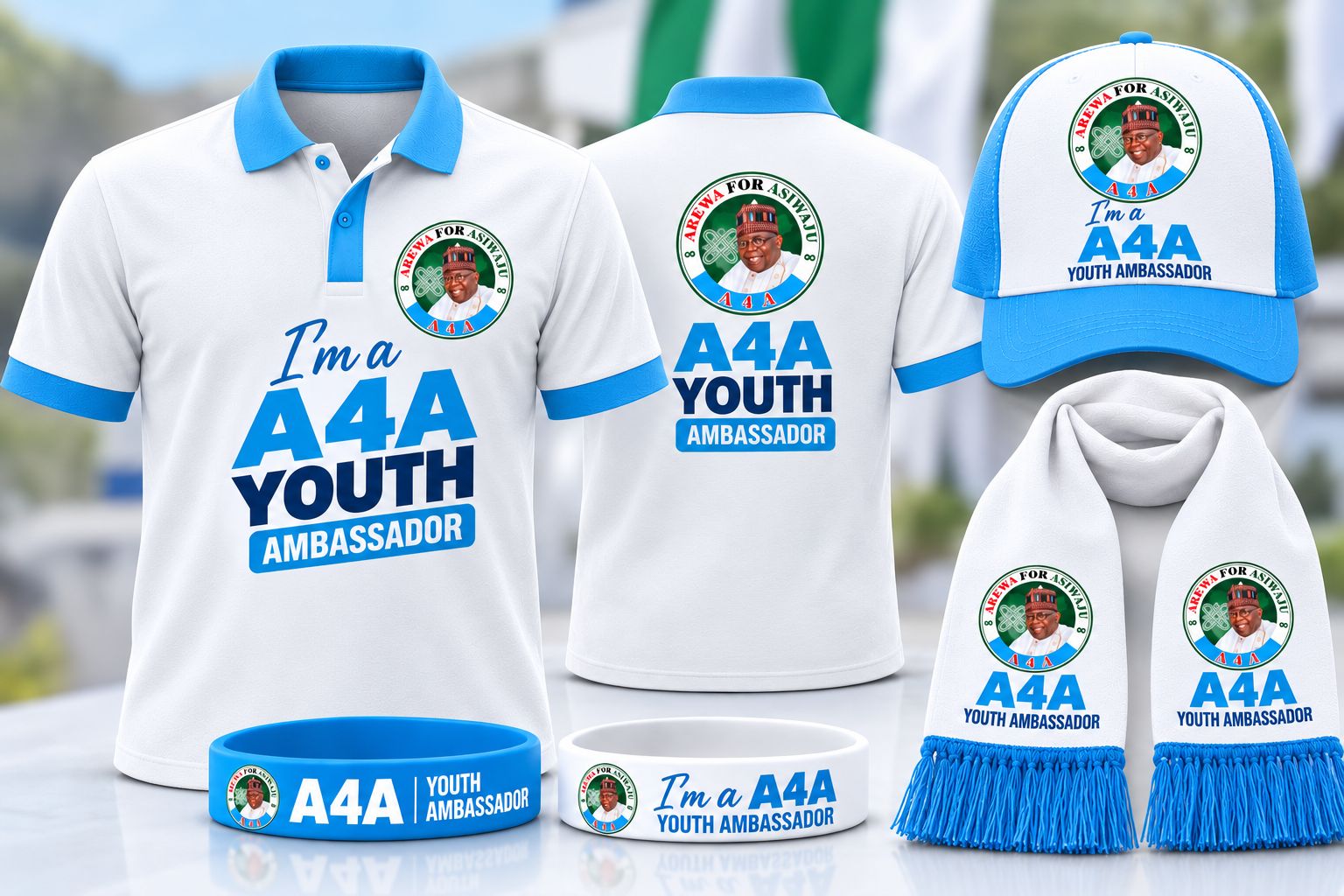 A4A branded merchandise